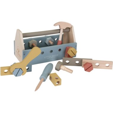 Boîte à outils en bois - Little Dutch Boîte à outils en bois - Little Dutch