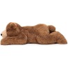 Woody Ours marron couché - grand modèle - Jellycat