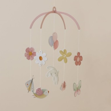 Mobile déco pour bébé Flowers & Butterflies - Little Dutch Mobile déco pour bébé Flowers & Butterflies - Little Dutch