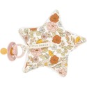 Doudou attache-sucette Vintage Little Flowers - Little Dutch