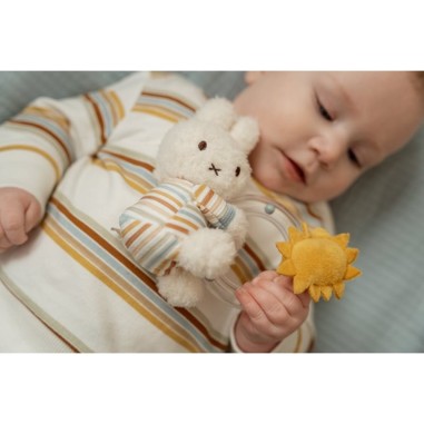 Miffy anneau hochet Vintage Sunny Stripes - Little Dutch Miffy anneau hochet Vintage Sunny Stripes - Little Dutch