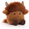 Peluche Vache Highland Amuseabean - 10 cm - Jellycat