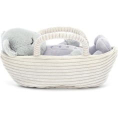 Peluche Chat et son Couffin Rock a Bye - Jellycat 2