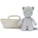 Peluche Chat et son Couffin Rock a Bye - Jellycat