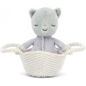 Peluche Chat et son Couffin Rock a Bye - Jellycat