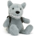 Peluche Loup et son sac à dos - Jellycat