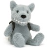 Peluche Loup et son sac à dos - Jellycat