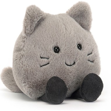 Peluche Chat Amuseabean - 10 cm - Jellycat