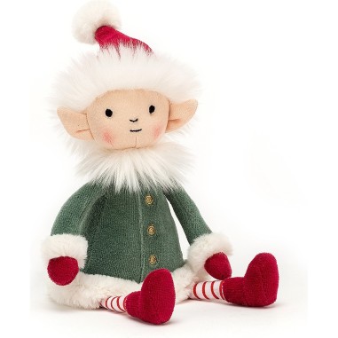 Petit Leffy Elfe de Noël - 23cm - Jellycat