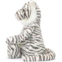 Peluche tigre des neiges - blanc - bashful de - Jellycat