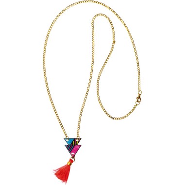 Bijoux en plastique fou Géométrix - Les ateliers bijoux - Janod