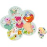 Puzzle Happy Fairies 6 pcs - bois - Janod