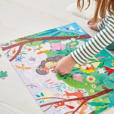 Puzzle Dame nature 200 pièces - Janod Puzzle Dame nature 200 pièces - Janod