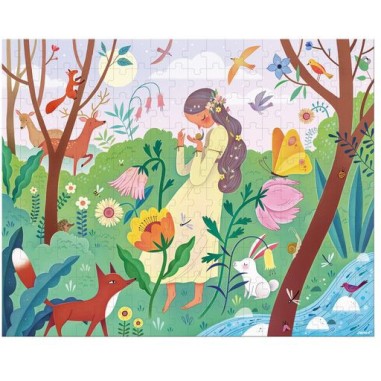 Puzzle Dame nature 200 pièces - Janod Puzzle Dame nature 200 pièces - Janod