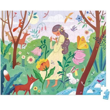 Puzzle Dame nature 200 pièces - Janod Puzzle Dame nature 200 pièces - Janod