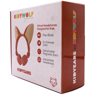 Casque audio Renard Kidyears - Kidywolf Casque audio Renard Kidyears - Kidywolf