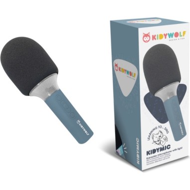 Micro karaoké Kidymic bleu - Kidywolf Micro karaoké Kidymic bleu - Kidywolf