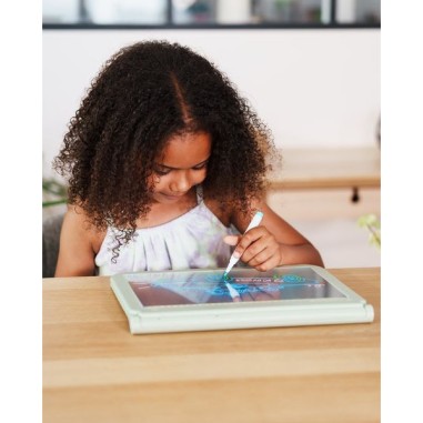 Kidydraw Pro - tablette lumineuse verte A4 transportable - Kidywolf Kidydraw Pro - tablette lumineuse verte A4 transportable - Kidywolf