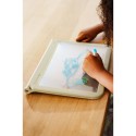 Kidydraw Pro - tablette lumineuse verte A4 transportable - Kidywolf Kidydraw Pro - tablette lumineuse verte A4 transportable - Kidywolf