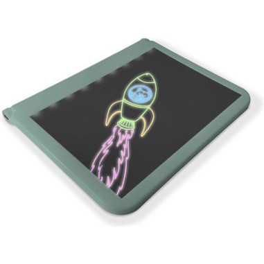 Kidydraw Pro - tablette lumineuse verte A4 transportable - Kidywolf Kidydraw Pro - tablette lumineuse verte A4 transportable - Kidywolf