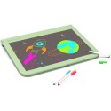 Kidydraw Pro - tablette lumineuse verte A4 transportable - Kidywolf Kidydraw Pro - tablette lumineuse verte A4 transportable - Kidywolf