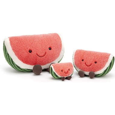 Peluche Petite Pastèque Amuseable Small - 15cm - Jellycat Peluche Petite Pastèque Amuseable Small - 15cm - Jellycat