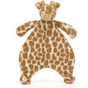 Doudou plat Bashful Girafe Comforter - Jellycat