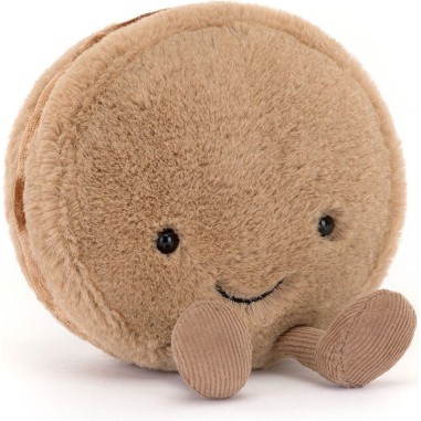 Peluche Amuseables Mona Macaron chocolat - Jellycat
