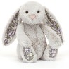 Peluche Lapin Blossom Silver Bunny 'Bloom' 31cm - Jellycat