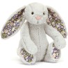 Peluche lapin Blossom Silver Bunny 'Bloom' 18cm - Jellycat