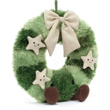 Peluche Couronne de Noël Amuseables Nordic Spruce Wreath - Jellycat