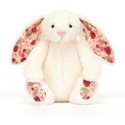 Peluche lapin Blossom Cream Bunny 'Berry' 18cm - Jellycat