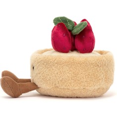 Peluche Amuseables Fleurette Tarte Aux Fraises - Jellycat 2