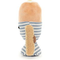 Peluche Oeuf à la coque Amuseables Eggetha Egg & Lance Soldier - Jellycat 2
