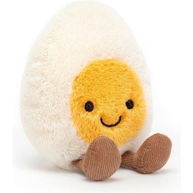 Peluche oeuf dur Smile - Amuseable - Jellycat