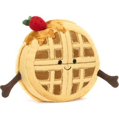 Peluche gaufre Amuseables Rene Waffle - Jellycat