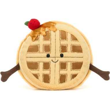 Peluche gaufre Amuseables Rene Waffle - Jellycat Peluche gaufre Amuseables Rene Waffle - Jellycat