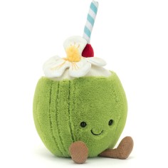 Peluche Noix de coco Amuseables Aruba Coconut - Jellycat