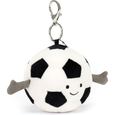 Peluche porte-clé ballon de foot - Jellycat
