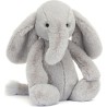 Peluche Eléphant Bashful Luxe Thuddeus 31cm - Jellycat