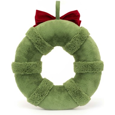 Peluche Couronne de Noël décorée Amuseable - Jellycat Peluche Couronne de Noël décorée Amuseable - Jellycat