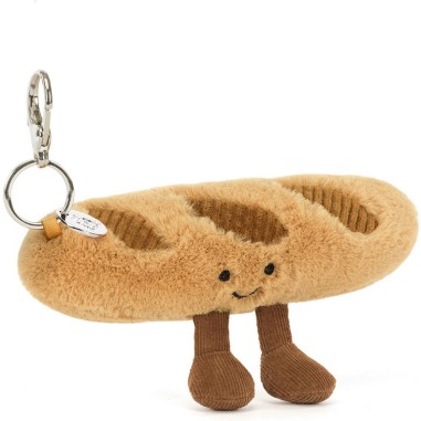 Peluche porte clés Amuseables Baguette - Jellycat