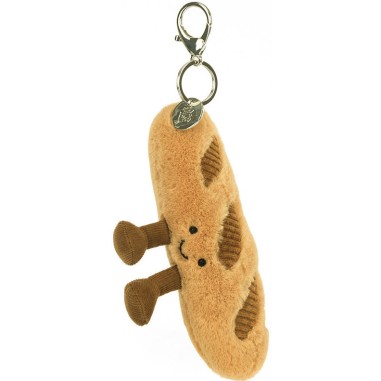 Peluche porte clés Amuseables Baguette - Jellycat