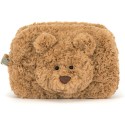 Trousse ours peluche Bartholomew Bear Pouch - Jellycat Trousse ours peluche Bartholomew Bear Pouch - Jellycat